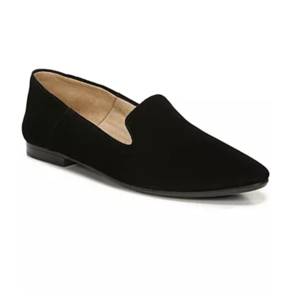 Naturalizer Shoes - EUC - Naturalizer Lorna Black Suede Loafer